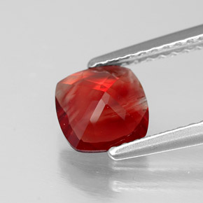 Andesine Labradorite Gemstone in 6.2 x 6.2 mm Size for Sale, Andesine Labradorite Stone in Red Color