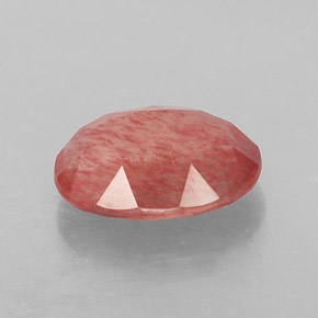 Andesine Labradorite Gemstone in 8.3 x 6.3 mm Size for Sale, Andesine Labradorite Stone in Honey Red Color