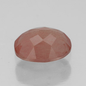 Andesine Labradorite Gemstone in 8.3 x 6.2 mm Size for Sale, Andesine Labradorite Stone in Honey Red Color