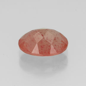 Andesine Labradorite Gemstone in 8.2 x 6.2 mm Size for Sale, Andesine Labradorite Stone in Honey Red Color