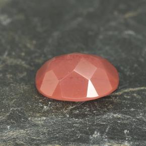 Andesine Labradorite Gemstone in 8.3 x 6.2 mm Size for Sale, Andesine Labradorite Stone in Honey Red Color