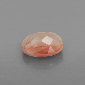 Andesine Labradorite Gemstone in 8 x 6 mm (calibrated) Size for Sale, Andesine Labradorite Stone in Honey Red Color