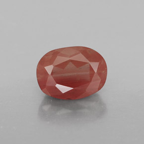 Rojo medio Andesina Labradorita Gema - 1.4ct Forma ovalada (ID: 324437)