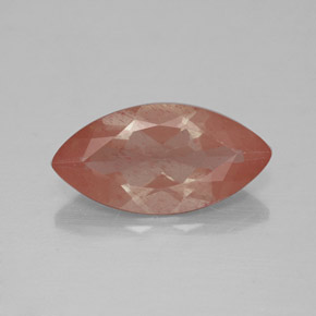 2.23 ct Orange Andesine Labradorite Gemstone, Andesine Labradorite Gem in Marquise Facet Shape for Sale.
