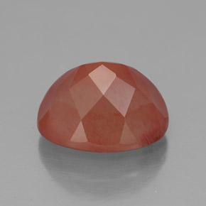 Andesine Labradorite Gemstone in 11 x 9 mm (calibrated) Size for Sale, Andesine Labradorite Stone in Honey Red Color
