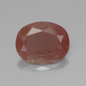 Rojo sangre Andesina Labradorita Gema - 2.4ct Forma ovalada (ID: 334650)