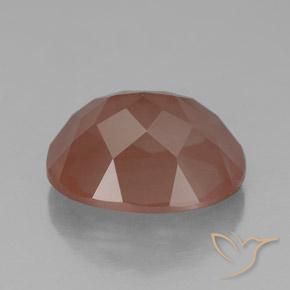 Andesine Labradorite Gemstone in 11 x 9 mm (calibrated) Size for Sale, Andesine Labradorite Stone in Warm Orange Color