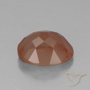Andesine Labradorite Gemstone in 10 x 8 mm (calibrated) Size for Sale, Andesine Labradorite Stone in Warm Orange Color