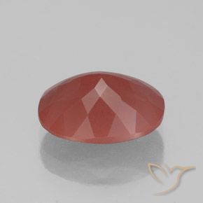 Andesine Labradorite Gemstone in 10 x 8 mm (calibrated) Size for Sale, Andesine Labradorite Stone in Blush Red Color