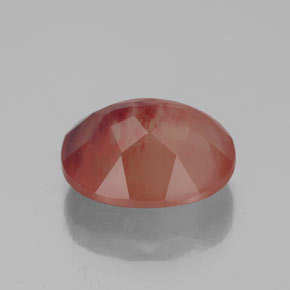 Andesine Labradorite Gemstone in 11 x 9 mm (calibrated) Size for Sale, Andesine Labradorite Stone in Honey Red Color
