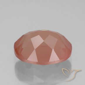 Andesine Labradorite Gemstone in 11 x 9 mm (calibrated) Size for Sale, Andesine Labradorite Stone in Medium Red Color