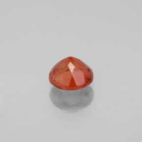Andesine Labradorite Gemstone in 6 mm (calibrated) Size for Sale, Andesine Labradorite Stone in Red Orange Color