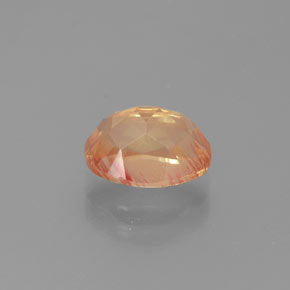 Andesine Labradorite Gemstone in 9 x 7 mm (calibrated) Size for Sale, Andesine Labradorite Stone in Honey Orange Color