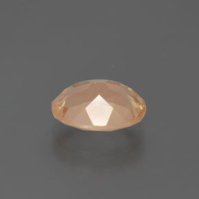 Andesine Labradorite Gemstone in 10 x 8 mm (calibrated) Size for Sale, Andesine Labradorite Stone in Medium Peach Color