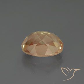 Andesine Labradorite Gemstone in 10 x 8 mm (calibrated) Size for Sale, Andesine Labradorite Stone in Peach-Golden Color