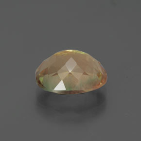 Andesine Labradorite Gemstone in 10.3 x 8.4 mm Size for Sale, Andesine Labradorite Stone in Champagne Color