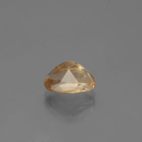 Andesine Labradorite Gemstone in 9 x 7 mm (calibrated) Size for Sale, Andesine Labradorite Stone in Medium Peach Color