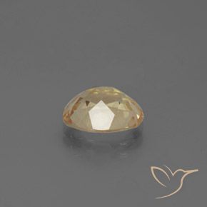 Andesine Labradorite Gemstone in 10 x 8 mm (calibrated) Size for Sale, Andesine Labradorite Stone in Medium Peach Color