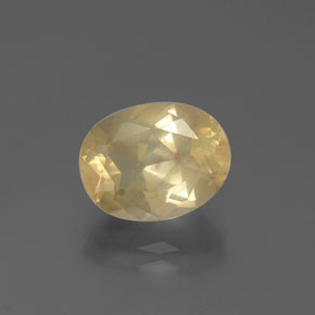 3.9ct Oval Facet Champagne Andesine Labradorite Gem for sale 3.9ct Oval Facet Champagne Andesine Labradorite Gem (ID: 376071)