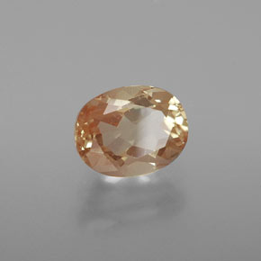 1.91 ct Golden Andesine Labradorite Stone, Natural Andesine Labradorite in Oval Facet Shape for Sale