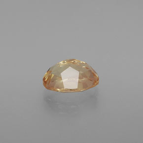 Andesine Labradorite Gemstone in 9 x 7 mm (calibrated) Size for Sale, Andesine Labradorite Stone in Medium Peach Color