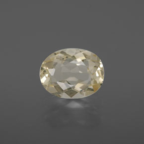 1.87 ct Yellow Andesine Labradorite Gemstone, Andesine Labradorite Gem in Oval Facet Shape for Sale.