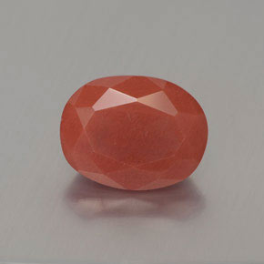 2ct Oval Facet Honey Red Andesine Labradorite Gem for sale 2ct Oval Facet Honey Red Andesine Labradorite Gem (ID: 376119)