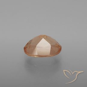 Andesine Labradorite Gemstone in 10 x 8 mm (calibrated) Size for Sale, Andesine Labradorite Stone in Peach-Golden Color