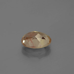 Andesine Labradorite Gemstone in 9 x 7 mm (calibrated) Size for Sale, Andesine Labradorite Stone in Honey Orange Color