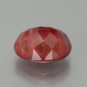 Andesine Labradorite Gemstone in 11 x 9 mm (calibrated) Size for Sale, Andesine Labradorite Stone in Honey Red Color