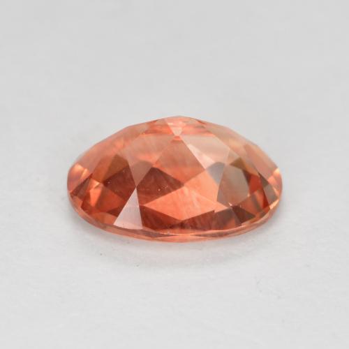 Andesine Labradorite Gemstone in 7 x 5 mm (calibrated) Size for Sale, Andesine Labradorite Stone in Orange Red Color