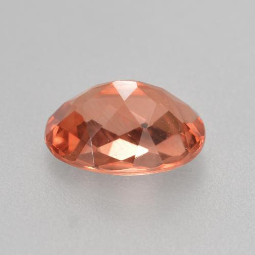 Andesine Labradorite Gemstone in 7 x 5 mm (calibrated) Size for Sale, Andesine Labradorite Stone in Orange Red Color