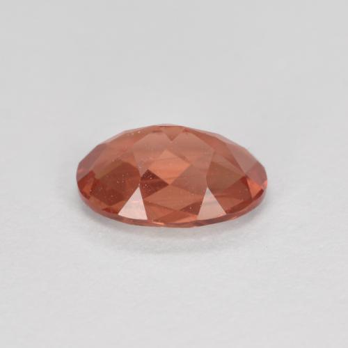 Andesine Labradorite Gemstone in 7 x 5 mm (calibrated) Size for Sale, Andesine Labradorite Stone in Medium Red Color
