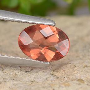 0.6ct Oval Checkerboard Honey Orange Andesine Labradorite Gem for sale 0.6ct Oval Checkerboard Honey Orange Andesine Labradorite Gem (ID: 489135)