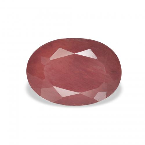 2.30 ct Pink Andesine Labradorite Gemstone, Andesine Labradorite Gem in Oval Facet Shape for Sale.