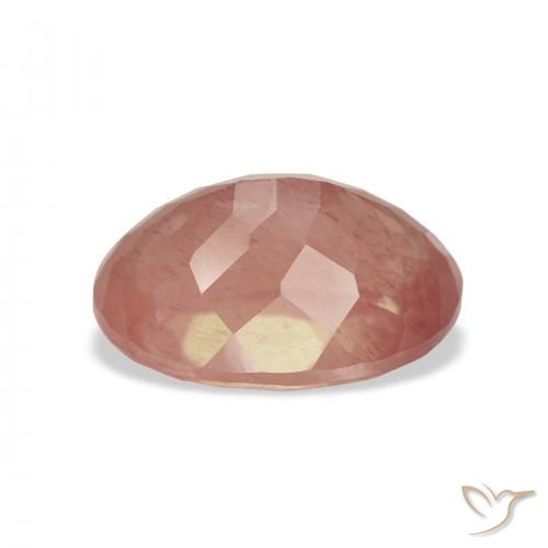 Andesine Labradorite Gemstone in 12.2 x 8.6 mm Size for Sale, Andesine Labradorite Stone in Medium Red Color