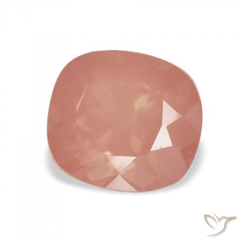 2.32 ct Pink Andesine Labradorite Stone, Natural Andesine Labradorite in Cushion-Cut Shape for Sale
