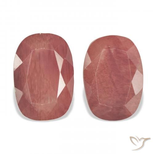 5.97ctw Medium Pink Andesine Labradorite, Cushion, Translucent
