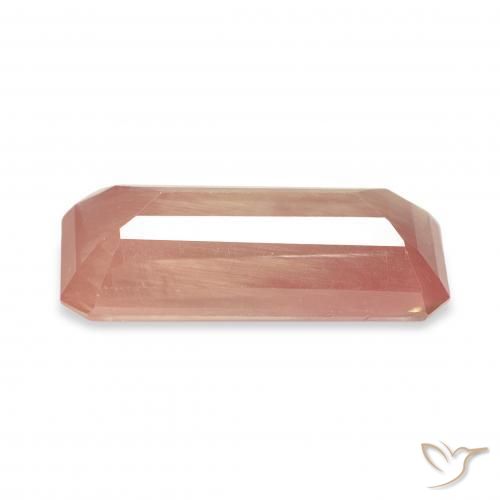 Andesine Labradorite Gemstone in 13.8 x 6 mm Size for Sale, Andesine Labradorite Stone in Grapefruit Pink Color