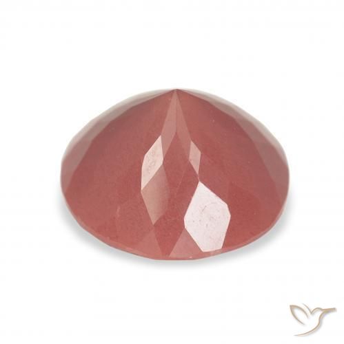 Andesine Labradorite Gemstone in 9.5 mm (calibrated) Size for Sale, Andesine Labradorite Stone in Blush Red Color