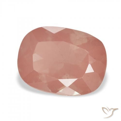 2.40 ct Orange Andesine Labradorite Stone, Natural Andesine Labradorite in Cushion-Cut Shape for Sale