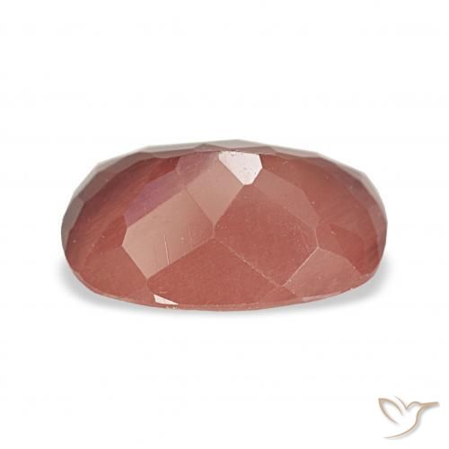 Andesine Labradorite Gemstone in 12 x 8 mm (calibrated) Size for Sale, Andesine Labradorite Stone in Medium Red Color