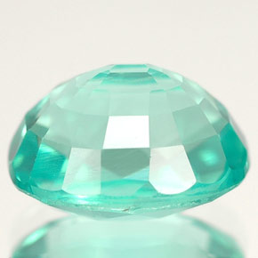 Apatite Gemstone in 10.9 x 8.6 mm Size for Sale, Apatite Stone in Light Green Color