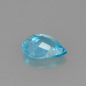 Apatite Gemstone in 7.5 x 5.6 mm Size for Sale, Apatite Stone in Light Blue Color