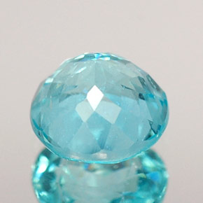Apatite Gemstone in 5.5 mm Size for Sale, Apatite Stone in Light Blue Color