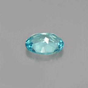 Apatite Gemstone in 7.4 x 5.6 mm Size for Sale, Apatite Stone in Light Blue Color