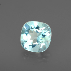 1.00 ct Blue Apatite Stone, Natural Apatite in Cushion-Cut Shape for Sale