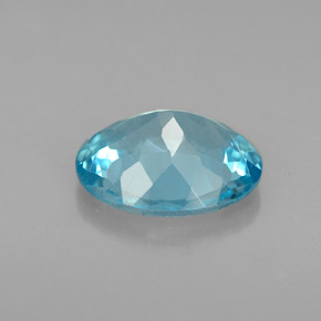 Apatite Gemstone in 10 x 8 mm (calibrated) Size for Sale, Apatite Stone in Light Blue Color