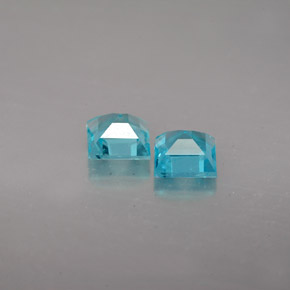 Apatite Gemstone in 5 x 5 mm (calibrated) Size for Sale, Apatite Stone in Light Blue Color