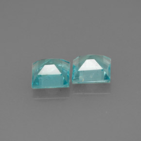 Apatite Gemstone in 5 x 5 mm (calibrated) Size for Sale, Apatite Stone in Light Blue Color